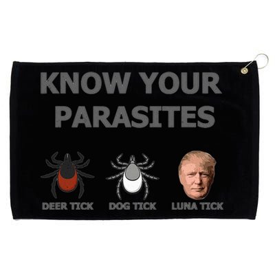 Know Your Parasites Anti Trump Resist Grommeted Golf Towel