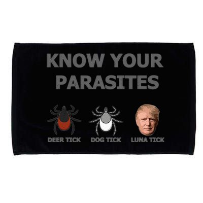 Know Your Parasites Anti Trump Resist Microfiber Hand Towel