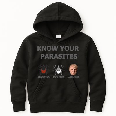 Know Your Parasites Anti Trump Resist Kids Hoodie