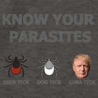 Know Your Parasites Anti Trump Resist Vector Backpack