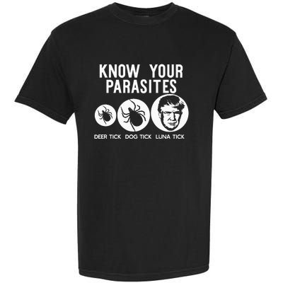 Know Your Parasites Antitrump Resist Funny Gift Garment-Dyed Heavyweight T-Shirt