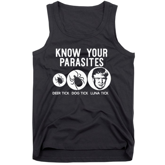 Know Your Parasites Antitrump Resist Funny Gift Tank Top