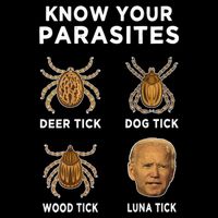 Know Your Parasites Funny Anti Joe Biden (On Back) Impact Tech Backpack
