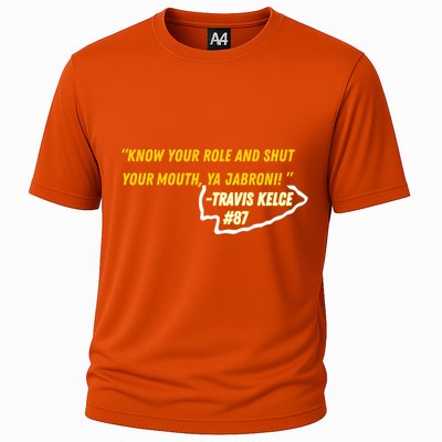 Know Your Role And Shut Your Mouth Cooling Performance Crew T-Shirt