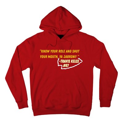 Know Your Role And Shut Your Mouth Hoodie