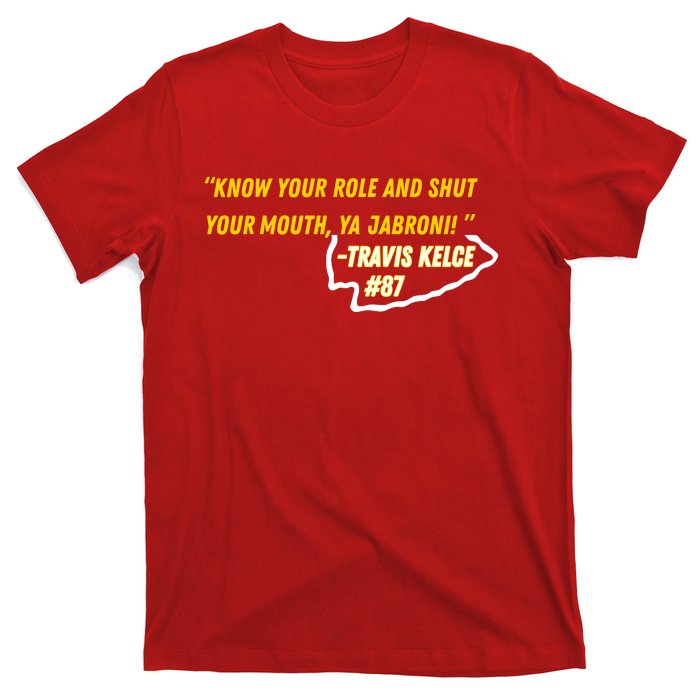 Know Your Role And Shut Your Mouth T-Shirt