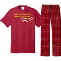 Know Your Role And Shut Your Mouth Pajama Set