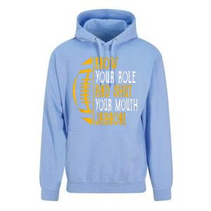 Know Your Role And Shut Your Mouth Jabroni Meme Unisex Surf Hoodie