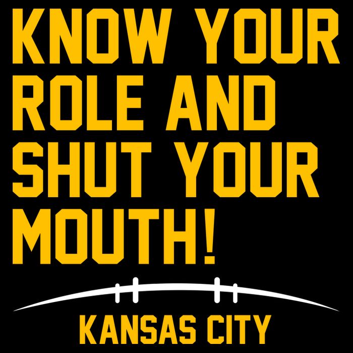 Know Your Role Shut Your Mouth Mahomes KC Backpack