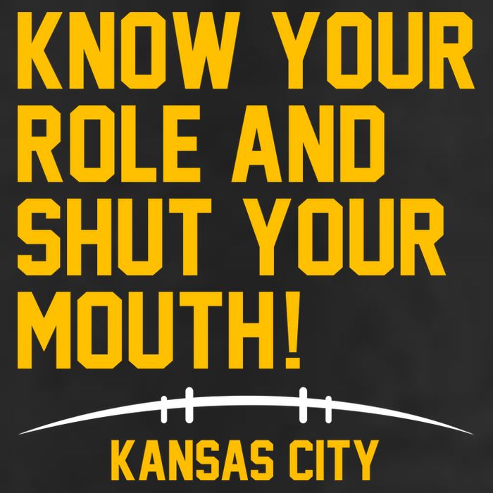 Know Your Role Shut Your Mouth Mahomes KC Adult Drive Performance Visor