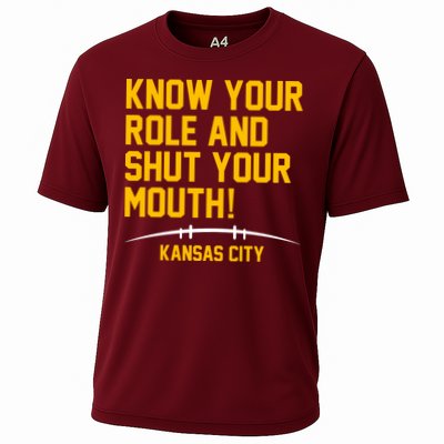 Know Your Role Shut Your Mouth Mahomes KC Performance Shirt