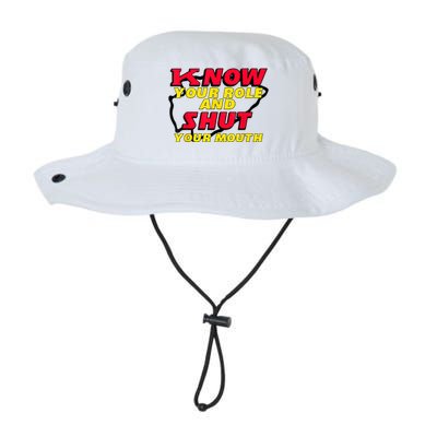 Know Your Role And Shut Your Mouth Legacy Cool Fit Booney Bucket Hat