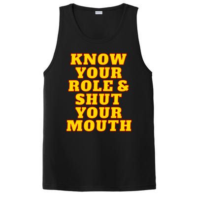 Know Your Role And Shut Your Mouth Kansas City Football Fan PosiCharge Competitor Tank