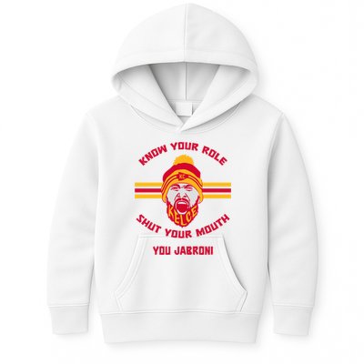 Know Your Role And Shut Your Mouth Kids Hoodie