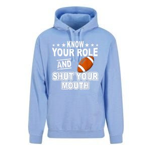 Know Your Role And Shut Your Mouth You Jabroni Unisex Surf Hoodie