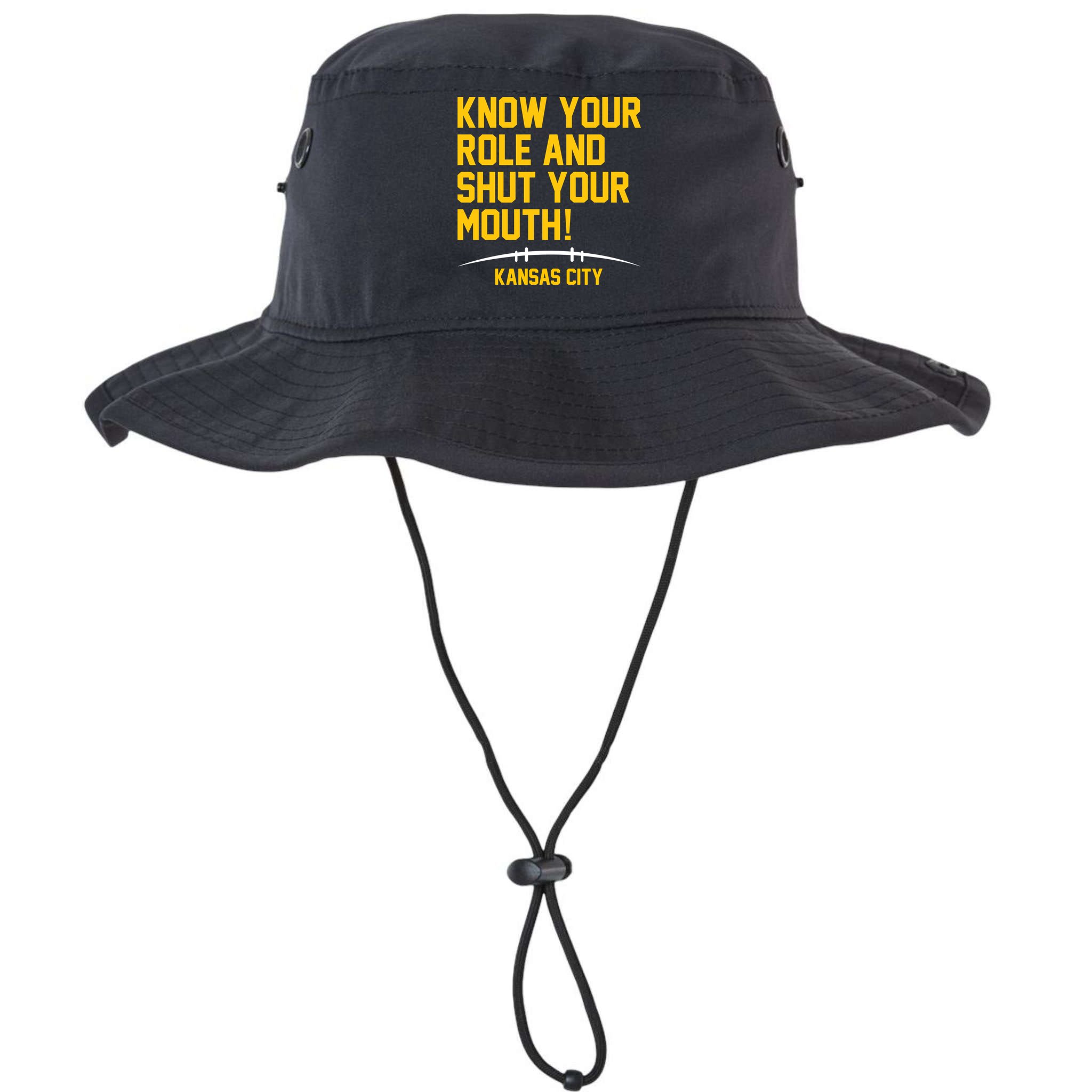Know Your Role And Shut Your Mouth Kansas City Bucket Hat