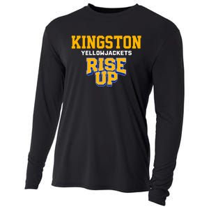 Kingston Yellowjackets Rise Up Hs Cooling Performance Long Sleeve Crew