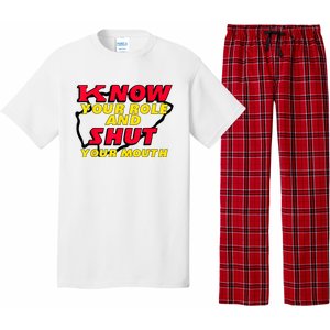 Know Your Role And Shut Your Mouth Pajama Set