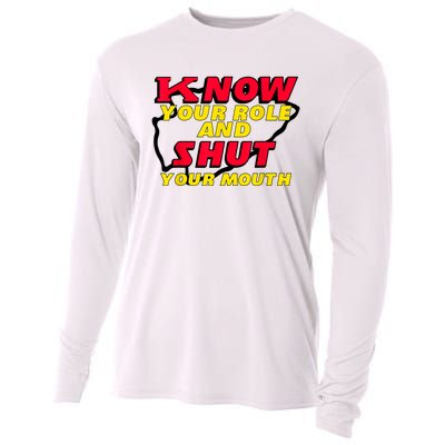 Know Your Role And Shut Your Mouth Cooling Performance Long Sleeve Crew