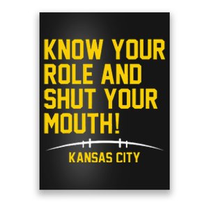 Know Your Role and Shut Your Mouth Lover For Fans Poster