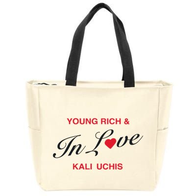 Kaliuchis Young Rich & In Love Zip Tote Bag