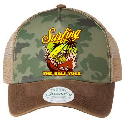 Kali Yuga Surf Club Traditionalist Julius Evola Legacy Tie Dye Trucker Hat