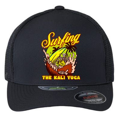 Kali Yuga Surf Club Traditionalist Julius Evola Flexfit Unipanel Trucker Cap