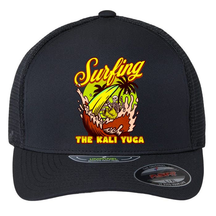 Kali Yuga Surf Club Traditionalist Julius Evola Flexfit Unipanel Trucker Cap