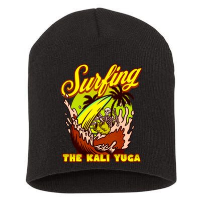 Kali Yuga Surf Club Traditionalist Julius Evola Short Acrylic Beanie