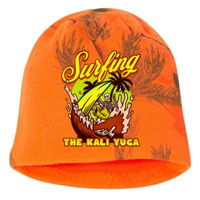 Kali Yuga Surf Club Traditionalist Julius Evola Kati - Camo Knit Beanie