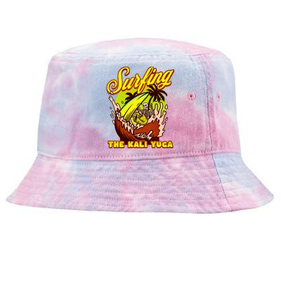 Kali Yuga Surf Club Traditionalist Julius Evola Tie-Dyed Bucket Hat