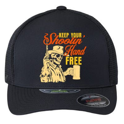 Keep Your Shooting Hand Free Flexfit Unipanel Trucker Cap