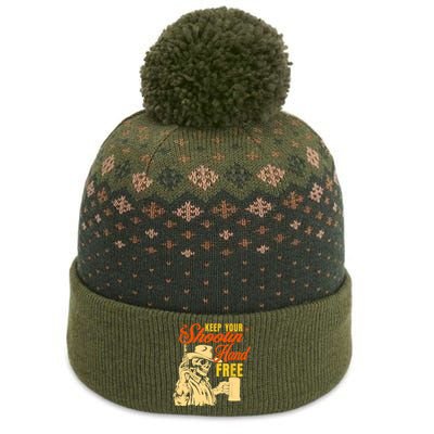 Keep Your Shooting Hand Free The Baniff Cuffed Pom Beanie