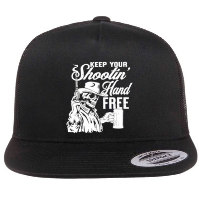 Keep Your Shooting Hand Free Flatbill Hat