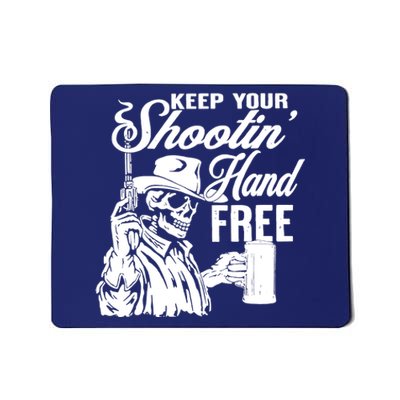 Keep Your Shooting Hand Free Mousepad