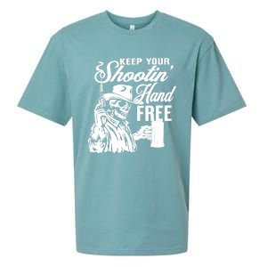 Keep Your Shooting Hand Free Sueded Cloud Jersey T-Shirt