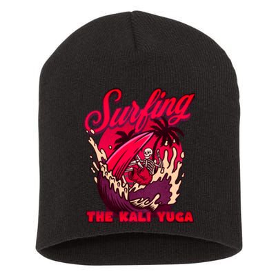 Kali Yuga Surf Club Traditionalist Julius Evola Short Acrylic Beanie