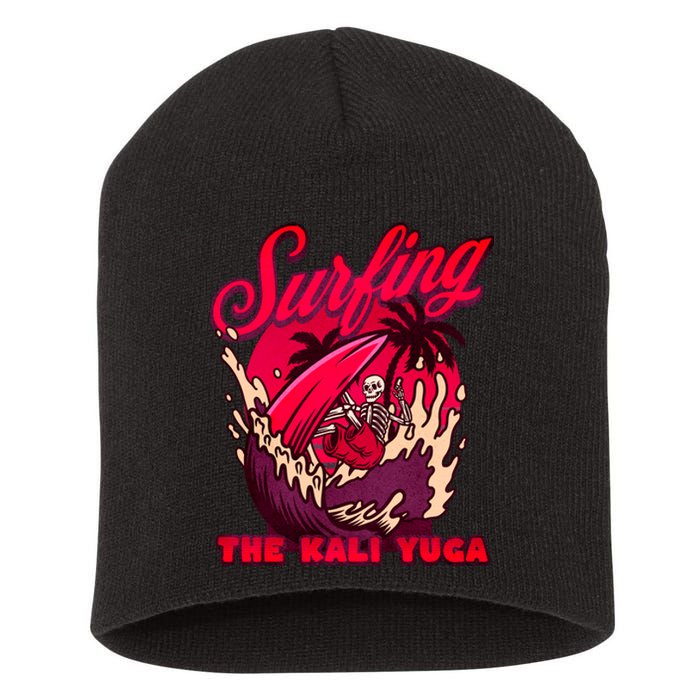 Kali Yuga Surf Club Traditionalist Julius Evola Short Acrylic Beanie