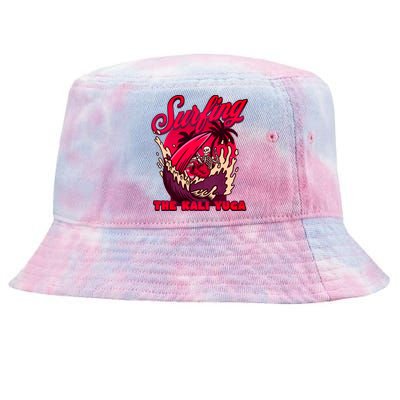 Kali Yuga Surf Club Traditionalist Julius Evola Tie-Dyed Bucket Hat