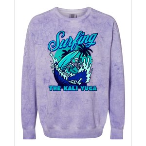 Kali Yuga Surf Club Traditionalist Julius Evola Colorblast Crewneck Sweatshirt