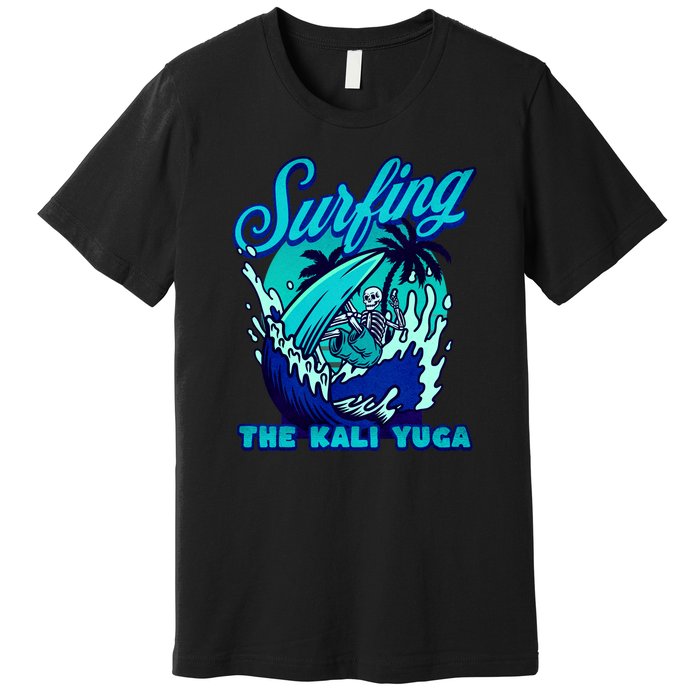 Kali Yuga Surf Club Traditionalist Julius Evola Premium T-Shirt