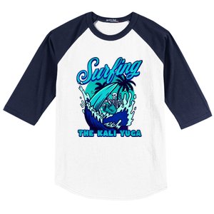 Kali Yuga Surf Club Traditionalist Julius Evola Baseball Sleeve Shirt