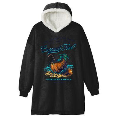 Kamala You Think You Just Fell Out Of A Coconut Tree Funny Hooded Wearable Blanket