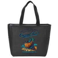 Kamala You Think You Just Fell Out Of A Coconut Tree Funny Zip Tote Bag