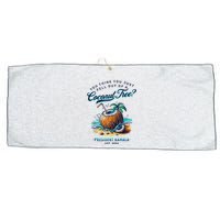 Kamala You Think You Just Fell Out Of A Coconut Tree Funny Large Microfiber Waffle Golf Towel
