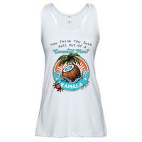 Kamala You Think You Just Fell Out Of A Coconut Tree Funny Ladies Essential Flowy Tank