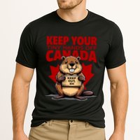 Keep Your Tiny Hands Off Canada Is Not For Sale Funny Performance Shirt