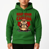 Keep Your Tiny Hands Off Canada Is Not For Sale Funny Hoodie