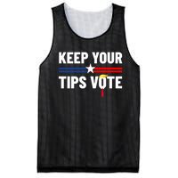 Keep Your Tips Vote Trump 2024 Mesh Reversible Basketball Jersey Tank