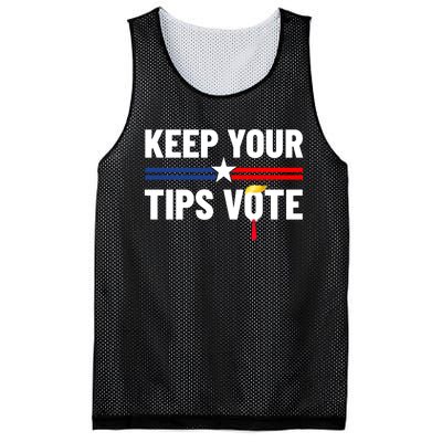 Keep Your Tips Vote Trump 2024 Mesh Reversible Basketball Jersey Tank